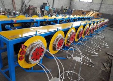 China Continuous Pulley Combined Wire Rod Drawing Machine Speed 180 M / Min Energy Saving supplier