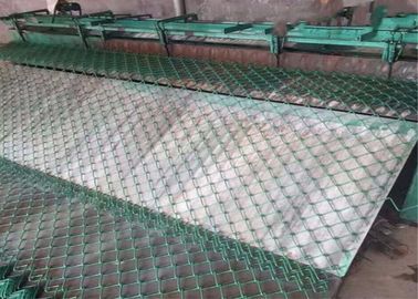 China Full Automatic PVC Coated Chain Link Fence Machine Low Noise 5.5 KW Durable supplier