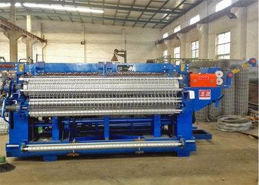 China Holland Wave - Shaped Roll Mesh Welding Machine Wire Diameter 1 . 5mm - 3mm supplier