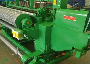 China Zinc Coated Wire Mesh Making Machine , Fully Automatic Welded Wire Mesh Machine supplier