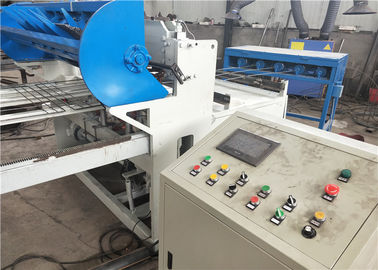 China High Output Reinforced Mesh Welding Machine , Touch Screen Mesh Panel Welding Machine supplier
