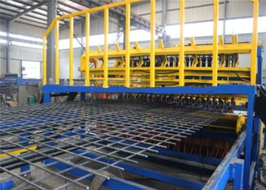 China Mild Steel Rebar Mesh Panel Welding Machine , Fully Automatic Welded Wire Mesh Machine supplier