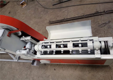 China Smooth Incision Steel Wire Straightening Cutting Machine , Cold Wire Drawing Rebar Straightening Machine supplier