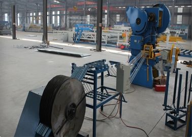 China Concertina Razor Wire Making Machine , Heavy Duty Fencing Manufacturing Machine supplier