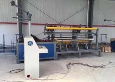 China Railway Guard  Chain Link Mesh Machine , Semi Automatic Chain Link Fencing Machine  supplier