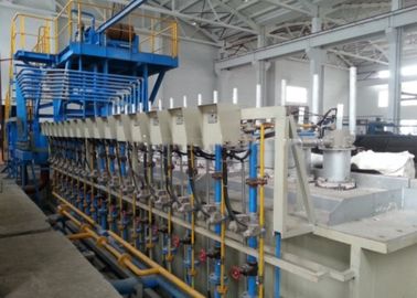 China High Carbon Steel Hot Dip Galvanizing Line , Automatic Hot Dip Galvanizing Machine supplier