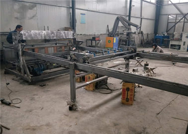 China High Output Wire Mesh Fencing Machine , 2.5 M Width Steel Grating Welding Machine supplier