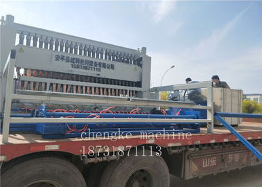 China Hydraulic Pressure Steel Bar Mesh Welding Machine For 5 - 12 Mm , Low Noise supplier