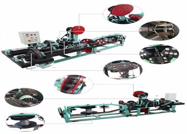 Durable Fencing Wire Manufacturing Machine , High Standard Barbed Wire Machine supplier