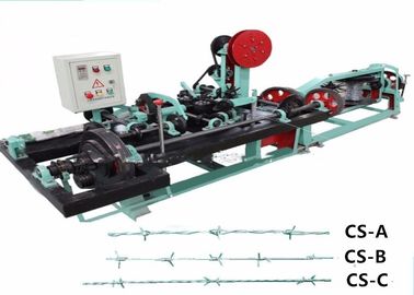 Durable Fencing Wire Manufacturing Machine , High Standard Barbed Wire Machine supplier