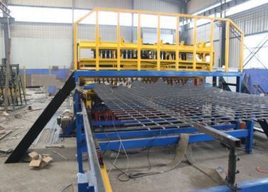 Mild Steel Rebar Mesh Panel Welding Machine , Fully Automatic Welded Wire Mesh Machine supplier