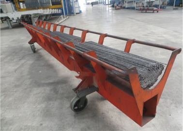 5 - 12mm Steel Bar Straightening And Cutting Machine , Deformed Rebar Straightening Machine supplier