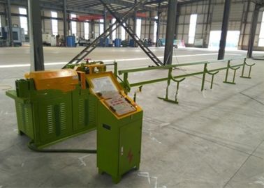 Hydraulic Straightening And Cutting Wire Machine , CNC Straightening Cutting Machine Low Noise supplier