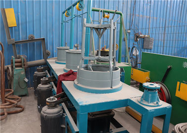 High Carbon Steel Fine Wire Drawing Machine , 380 V 11KW Automatic Wire Drawing Machine supplier