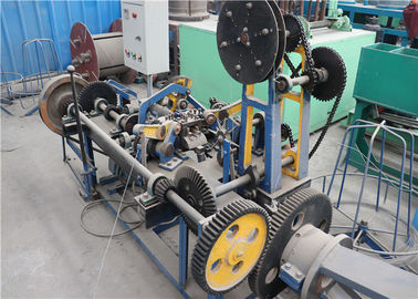 Single Twisted Razor Wire Making Machine  , Small Volume Barbed Wire Manufacturing Machine supplier