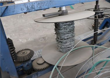 Single Twisted Razor Wire Making Machine  , Small Volume Barbed Wire Manufacturing Machine supplier