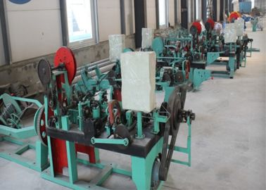 PVC Coated Wire Barbed Wire Fencing Machine , Fully Automatic Barbed Wire Machine supplier