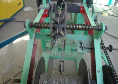 High Speed Barbed Wire Manufacturing Machine , High Accuracy Barbed Wire Fencing Machine supplier