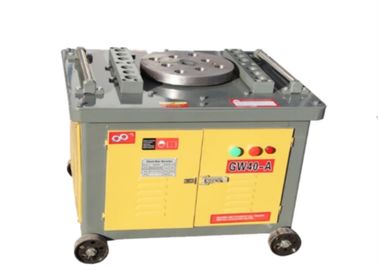 Fast Speed Metal Bar Bending Machine , Round Rod Automatic Steel Bar Bender supplier