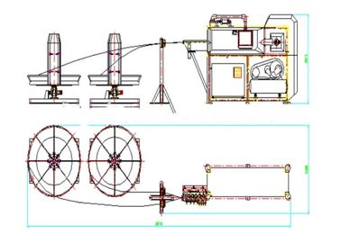 Single / Double Wire Automatic Rebar Stirrup Bending Machine 380 V Servo Motor supplier