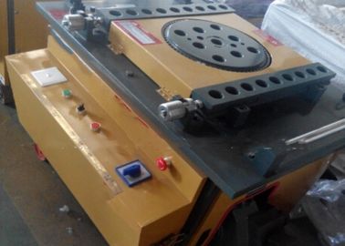 Construction Rebar Cutting And Bending Machine , 3KW Steel Rod Bending Machine supplier