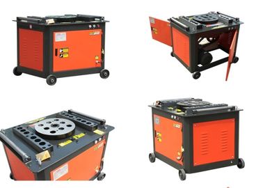 Foot Clutch Efficient Reinforcement Bending Machine , GW50 Electric Round Bar Bending Machine supplier