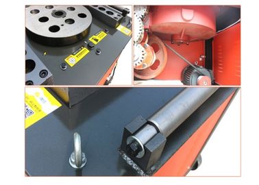 Foot Clutch Efficient Reinforcement Bending Machine , GW50 Electric Round Bar Bending Machine supplier