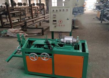 Railway Guard  Chain Link Mesh Machine , Semi Automatic Chain Link Fencing Machine  supplier