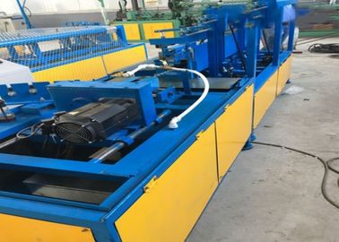 Stainless Steel Wire Automatic Fencing Machine , Diamond Mesh Wire Making Machine supplier