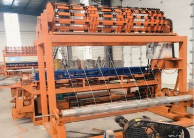 Automatic Chain Link Fence Machine , Galvanized Steel Wire Cattle Fence Machine supplier