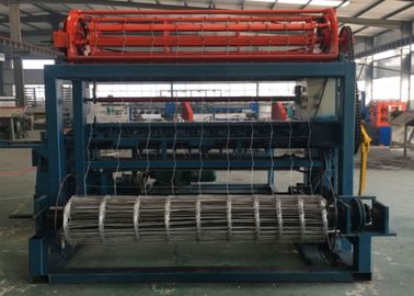 Automatic Chain Link Fence Machine , Galvanized Steel Wire Cattle Fence Machine supplier