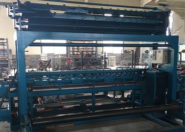 Hinge Joint Knot Weaving Grassland Fence Machine 3.5T 5.5kw Netting Width 1422mm supplier