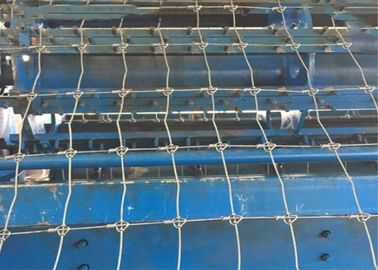 Durable Fence Making Equipment Anti - Corrosive , Chain Link Fence Weaving Machine supplier