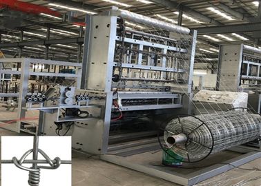 High Speed Wire Mesh Making Machine , Grassland Field Chain Link Weaving Machine  supplier