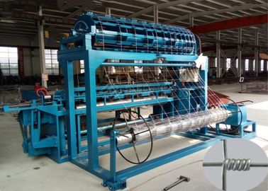 Zoo Fence  Iron Wire Making Machine , Galvanized Livestock Chain Link Fence Making Machine supplier