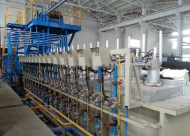 High Carbon Steel Hot Dip Galvanizing Line , Automatic Hot Dip Galvanizing Machine supplier