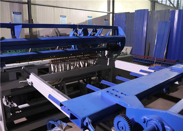 Construction Mesh Wire Netting Machine , Ridge Shelf Panel Welded Wire Mesh Machine supplier