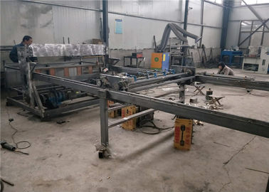 High Output Wire Mesh Fencing Machine , 2.5 M Width Steel Grating Welding Machine supplier