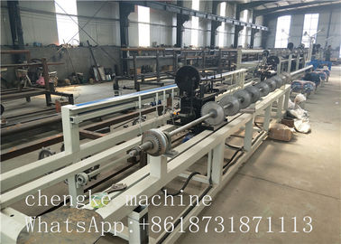 PLC Control Fully Automatic single wire Chain Link Fence Machine fast and efficient supplier